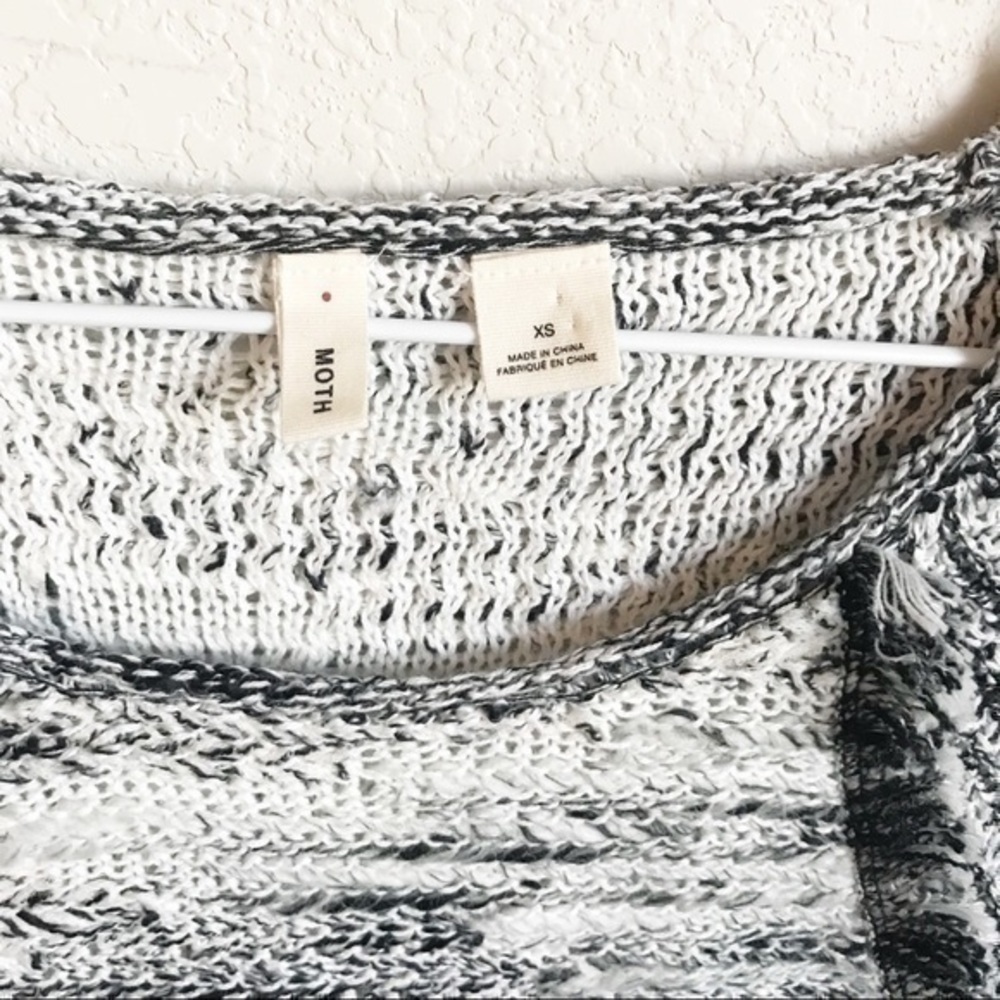 Moth XS Chunky Mixed Texture Sweater - Picture 2 of 8